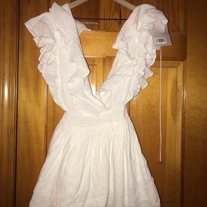 Sabo Skirt White Mini Dress